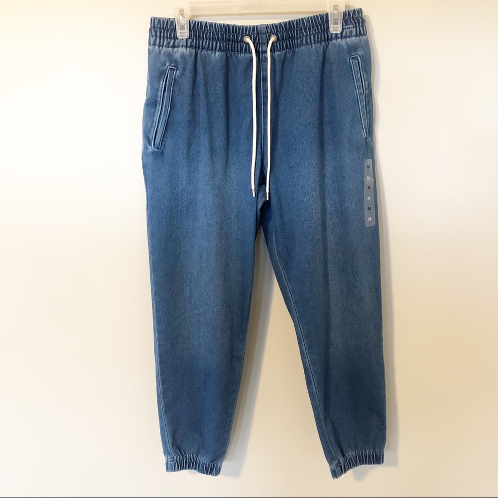 Gap denim jogger pants women’s medium NWT
